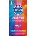 SKINS - CONFEZIONE ASSORTITA DI 8 PRESERVATIVI PREMIUM – Tutte le dimensioni della scatola