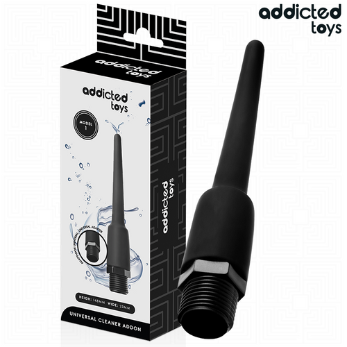 ADDICTED TOYS - PULITORE ANALE CON ADATTATORE UNIVERSALE MODELLO 1 – Doccia anale – foto 2