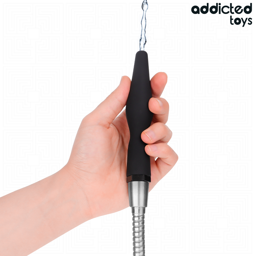 ADDICTED TOYS - PULITORE ANALE CON ADATTATORE UNIVERSALE MODELLO 2 – Doccia anale – foto 3