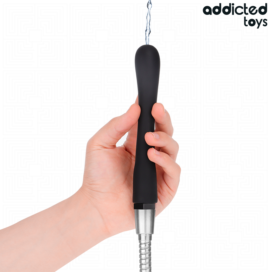 ADDICTED TOYS - PULITORE ANALE CON ADATTATORE UNIVERSALE MODELLO 4 – Doccia anale – foto 3