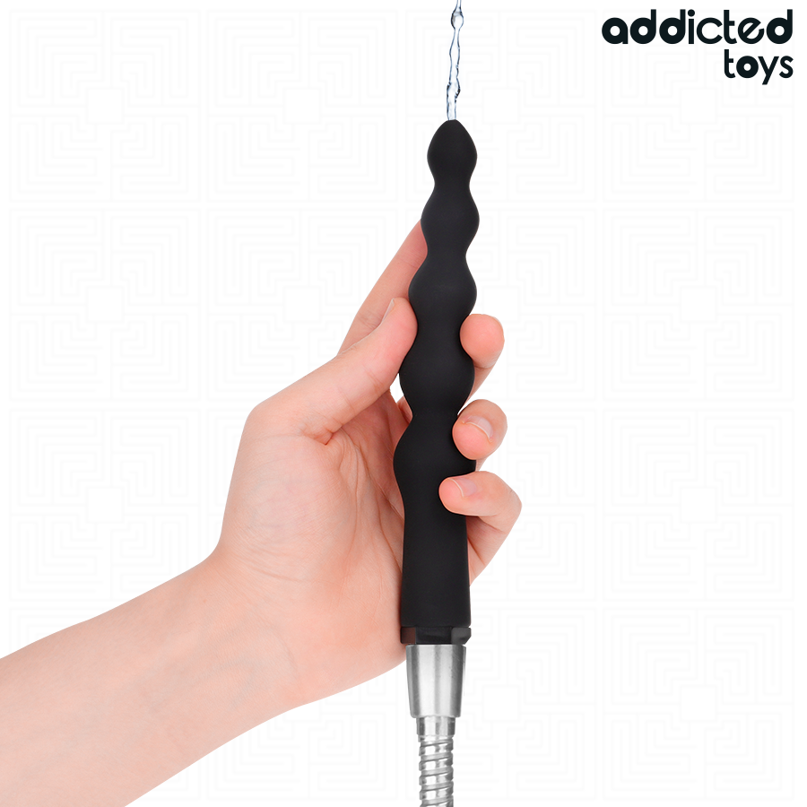 ADDICTED TOYS - PULITORE ANALE CON ADATTATORE UNIVERSALE MODELLO 5 – Doccia anale – foto 3