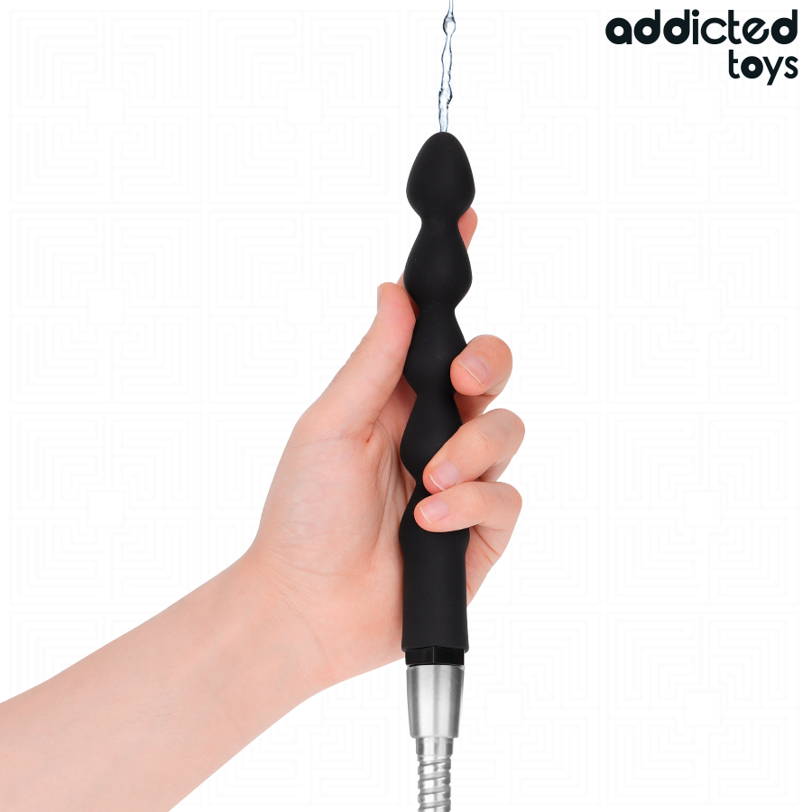 ADDICTED TOYS - PULITORE ANALE CON ADATTATORE UNIVERSALE MODELLO 6 – Doccia anale – foto 3