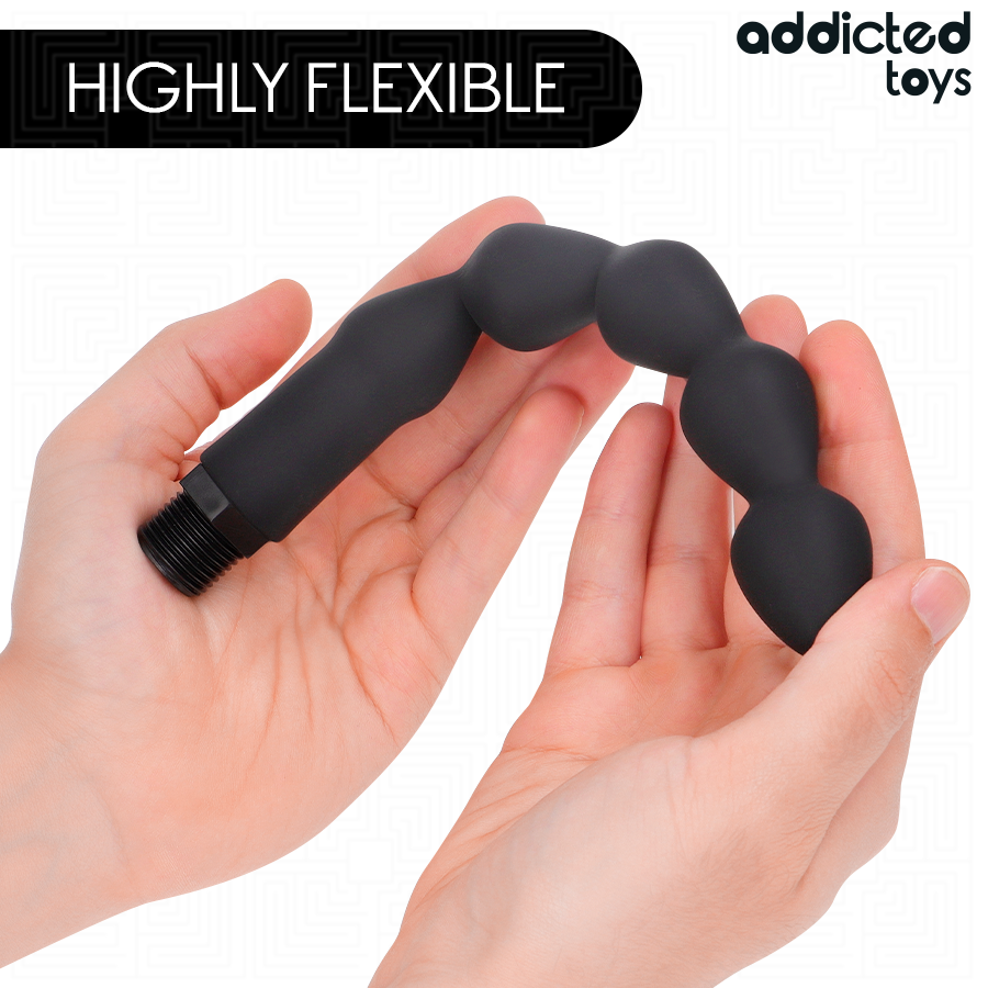 ADDICTED TOYS - PULITORE ANALE CON ADATTATORE UNIVERSALE MODELLO 6 – Doccia anale – foto 4