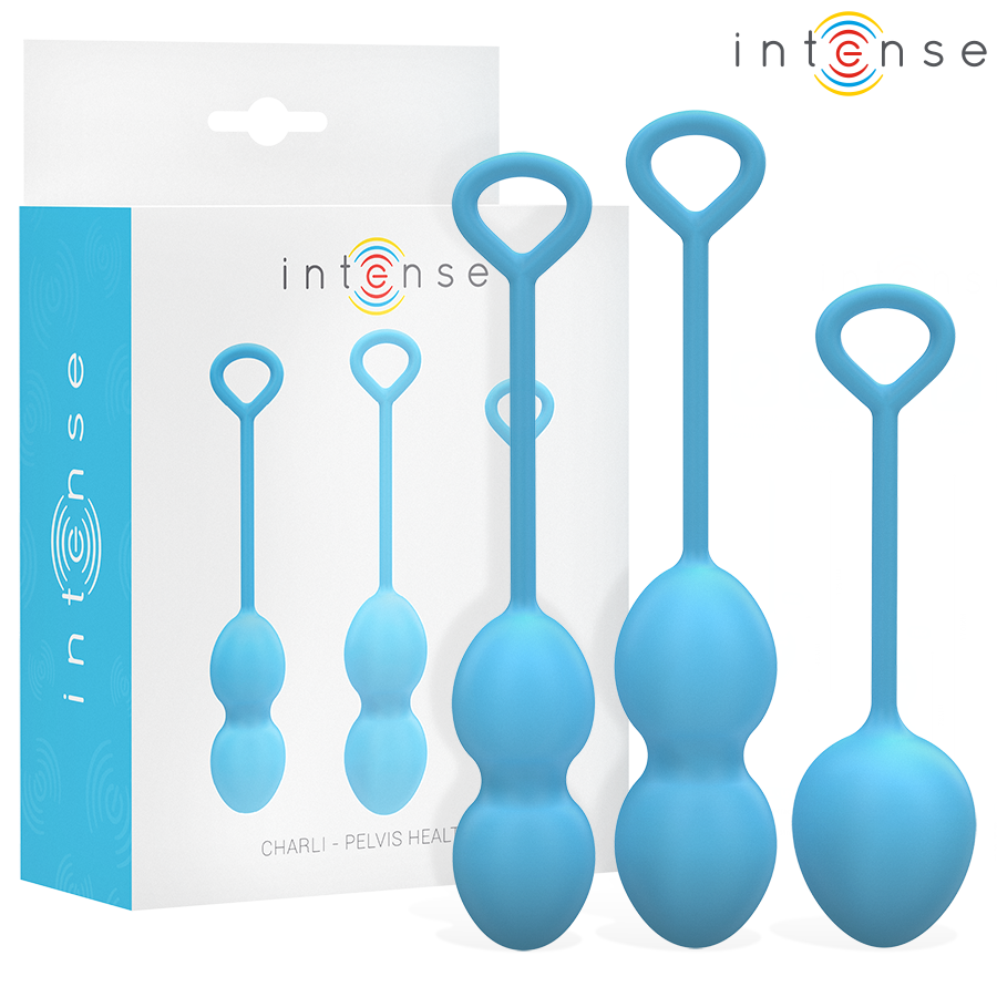 INTENSE - KIT PALLINE KEGEL CHARLI BLU – Sfere di silicone