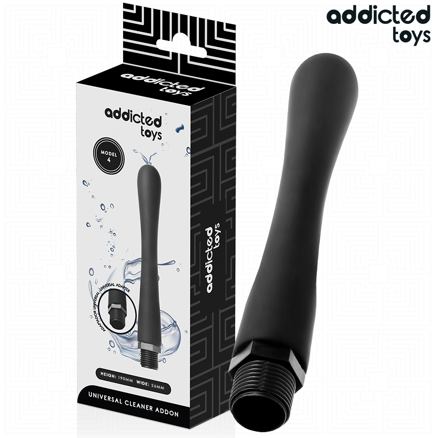 ADDICTED TOYS - PULITORE ANALE CON ADATTATORE UNIVERSALE MODELLO 4 – Doccia anale – foto 2