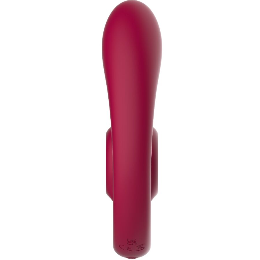 SNAIL VIBE - GIZI DUO STIMOLATORE DI COPPIA TELECOMANDO BORDEAUX – Vibratore per coppie UD – foto 5