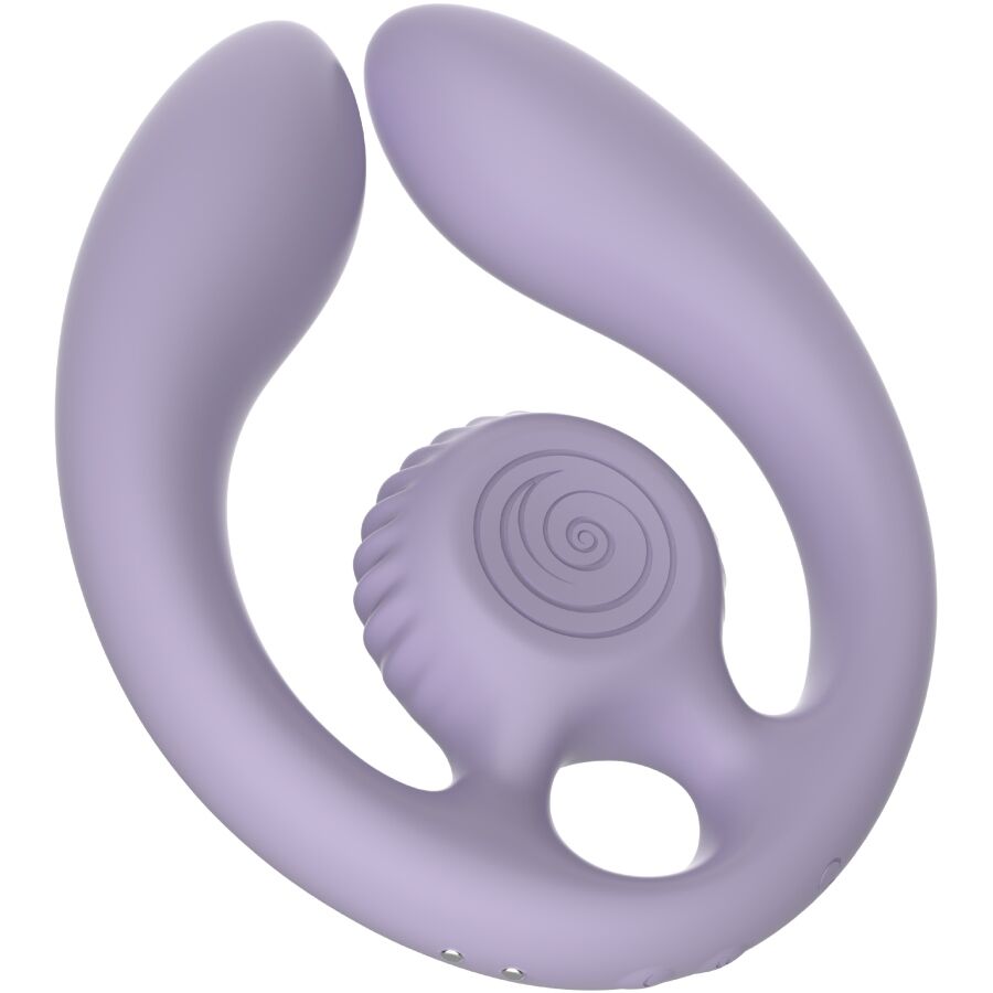 SNAIL VIBE - GIZI DUO STIMOLATORE DI COPPIA CON TELECOMANDO LILLA – Vibratore per coppie UD