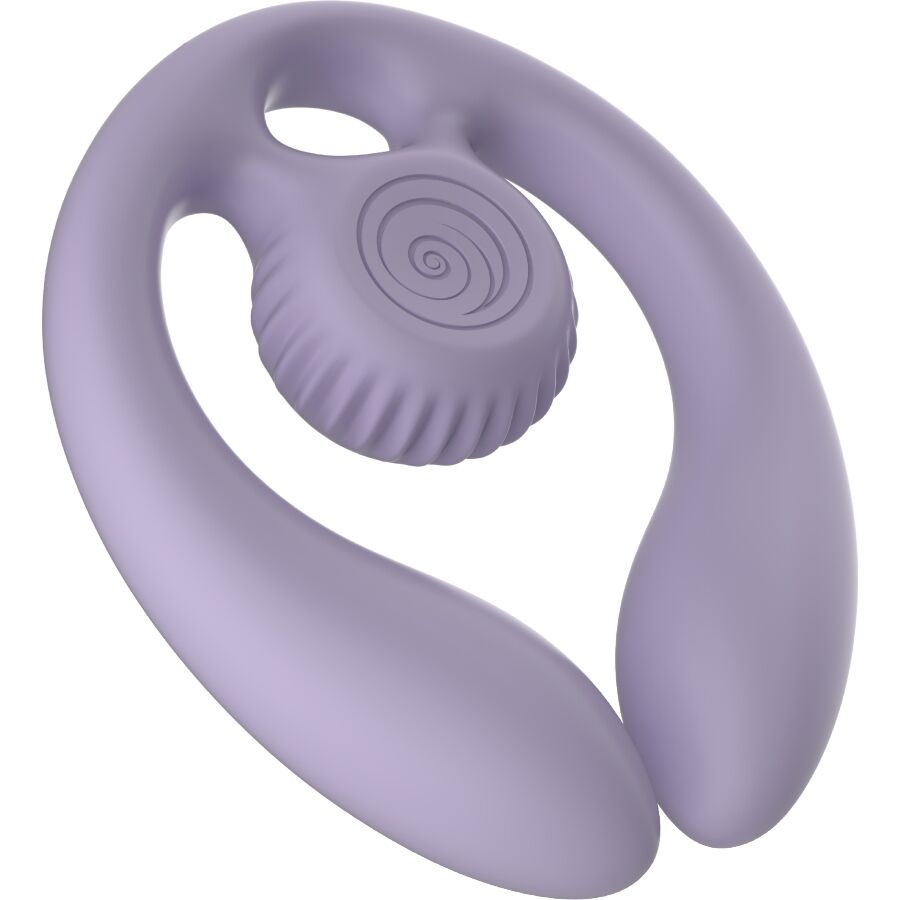 SNAIL VIBE - GIZI DUO STIMOLATORE DI COPPIA CON TELECOMANDO LILLA – Vibratore per coppie UD – foto 2