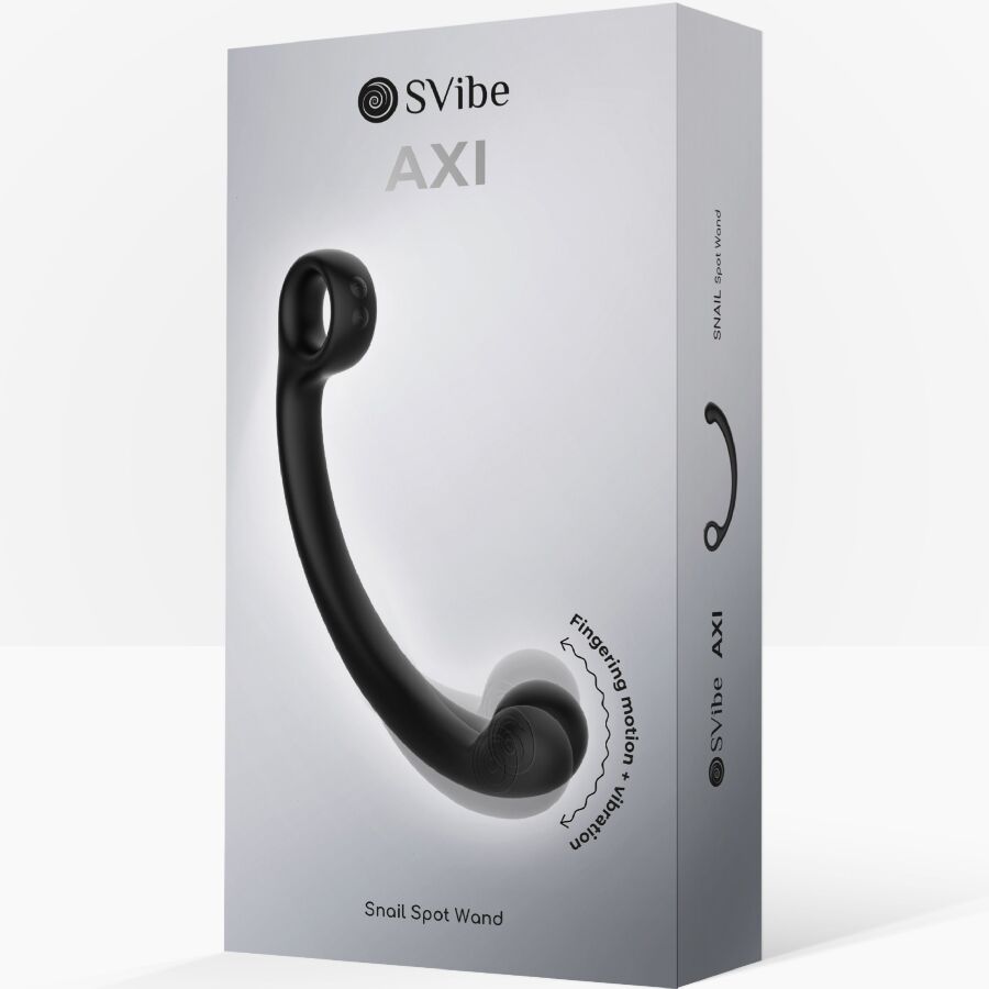 SNAIL VIBE - BACCHETTA PER MASSAGGIO VIBRANTE AXI NERA – Vibratore WAND – foto 6