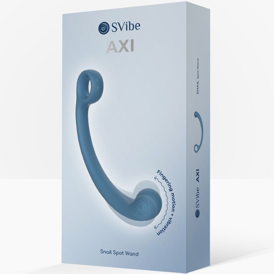 SNAIL VIBE - BACCHETTA PER MASSAGGIO VIBRANTE AXI BLU – Vibratore WAND – foto 6