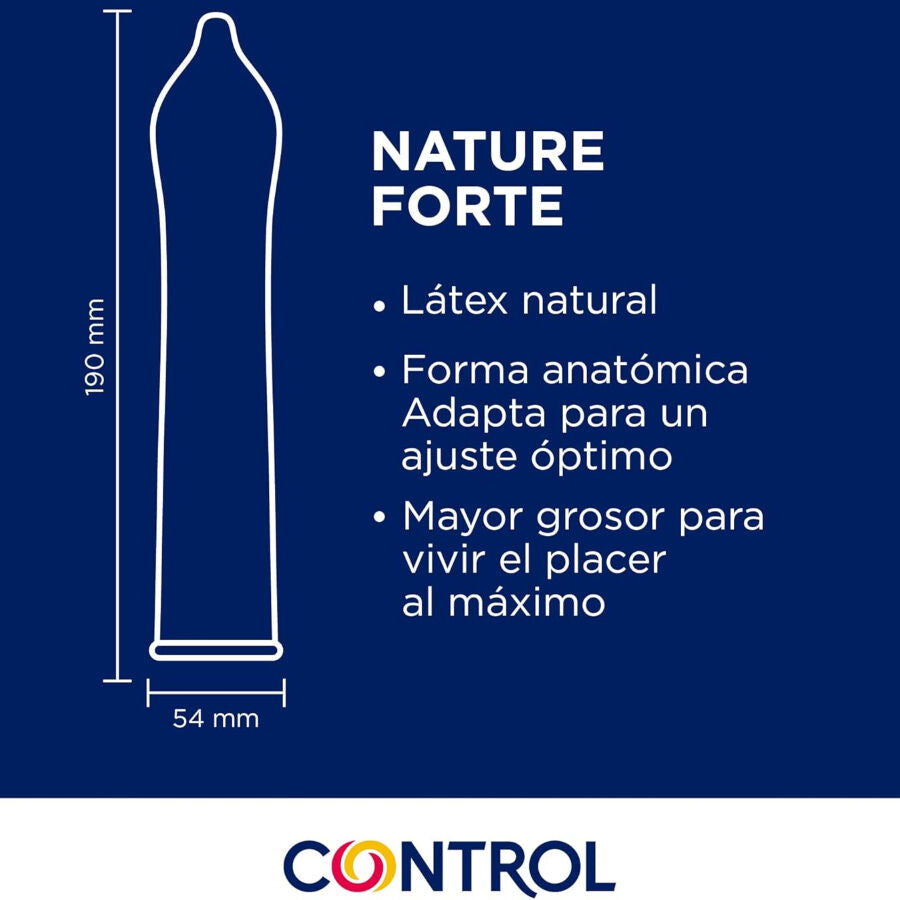 CONTROL - PRESERVATIVI NATURE FORTE 144 UNITÀ – Extra forte – foto 2