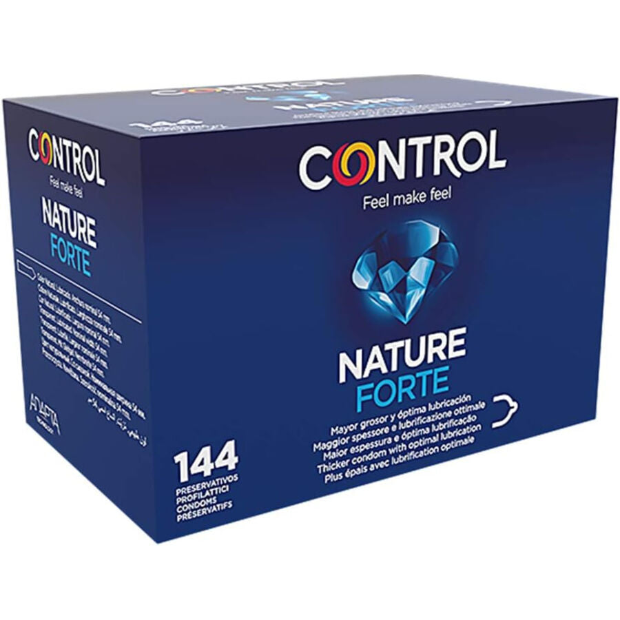 CONTROL - PRESERVATIVI NATURE FORTE 144 UNITÀ – Extra forte