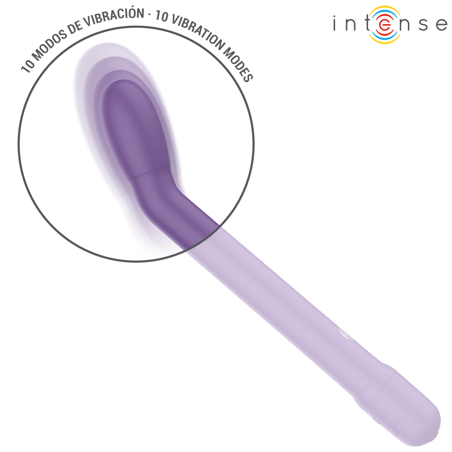 INTENSE - KARLIE STIMOLATORE PUNTO G RICARICABILE VIOLA – Succhiare la vagina / il clitoride – foto 6