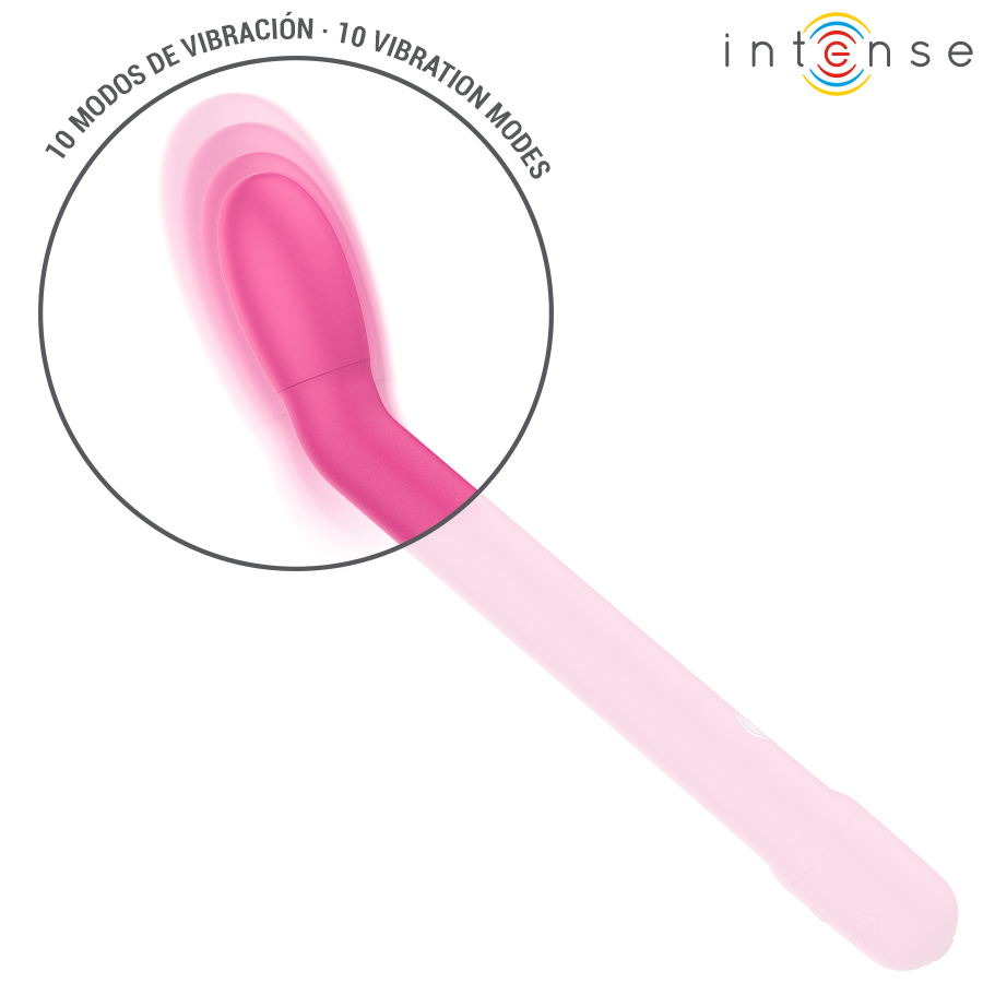 INTENSE - KARLIE STIMOLATORE PUNTO G RICARICABILE ROSA – Succhiare la vagina / il clitoride – foto 6