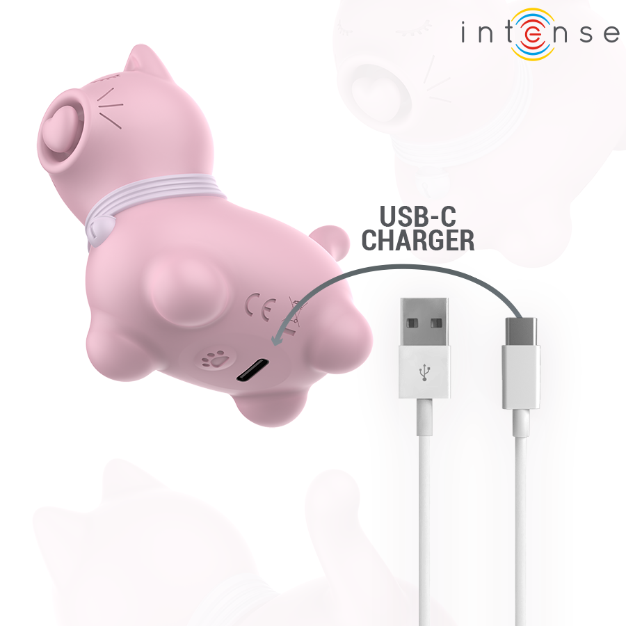 INTENSE - STIMOLATORE DELLA LINGUA CON EFFETTO PULSAZIONE MARIE PINK – Per il clitoride – foto 6