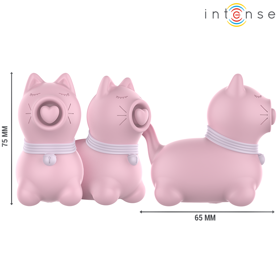 INTENSE - STIMOLATORE DELLA LINGUA CON EFFETTO PULSAZIONE MARIE PINK – Per il clitoride – foto 4