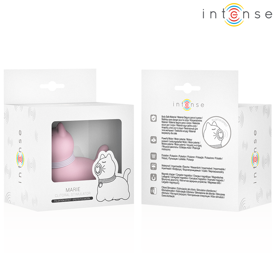 INTENSE - STIMOLATORE DELLA LINGUA CON EFFETTO PULSAZIONE MARIE PINK – Per il clitoride – foto 7