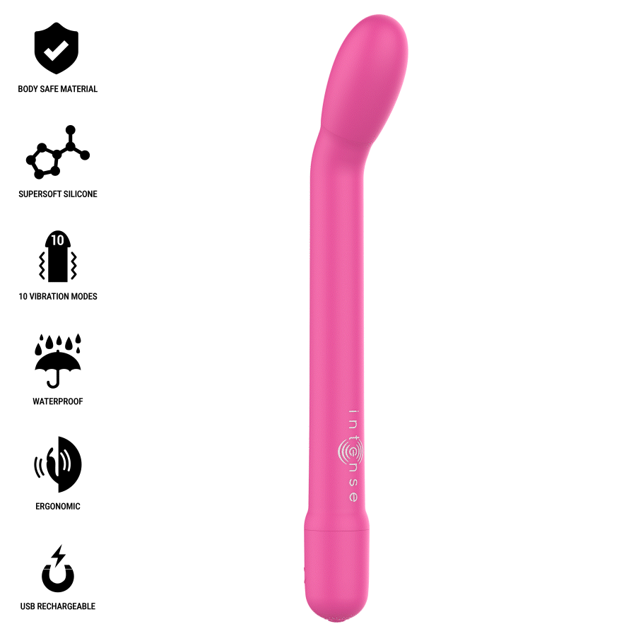 INTENSE - KARLIE STIMOLATORE PUNTO G RICARICABILE ROSA – Succhiare la vagina / il clitoride – foto 2