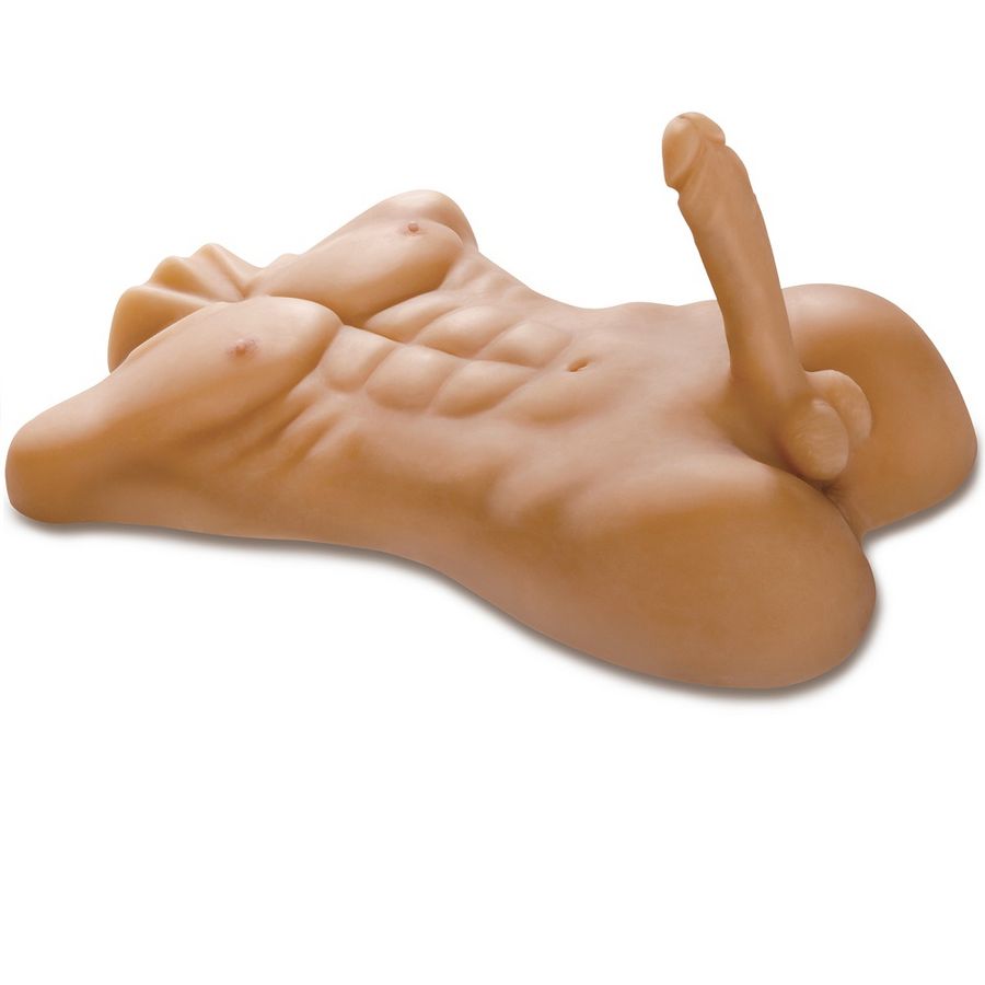 EXTREME TOYZ - FUCK ME MEGA MASTURBADOR A TORSO MASCHILE – Dimensioni reali delle bambole