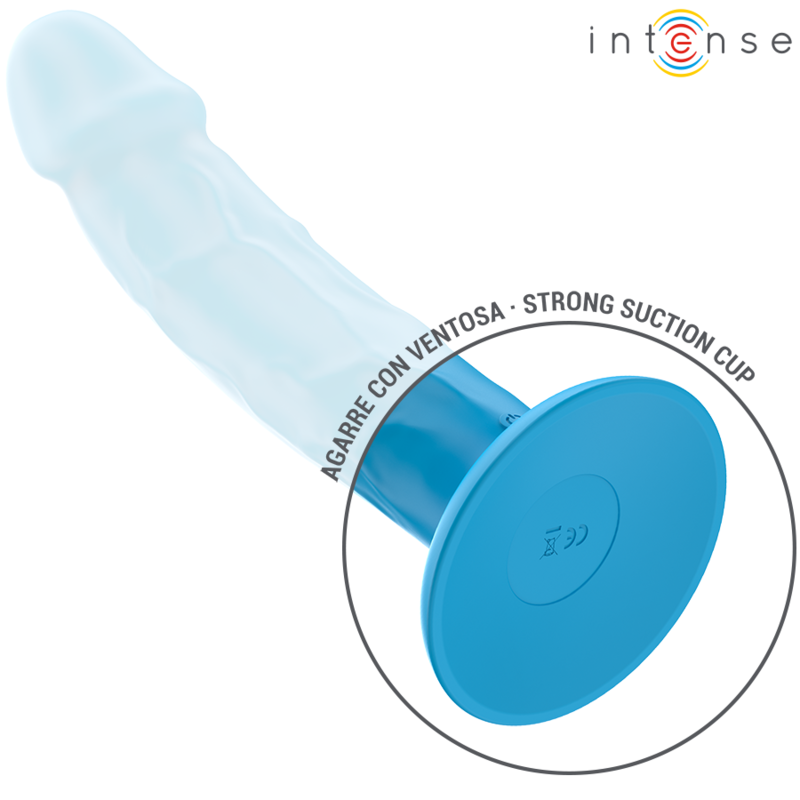 INTENSE - PHOEBE VIBRATORE REALISTICO 10 VIBRAZIONI TELECOMANDO BLU – Vibratori a punto G – foto 6