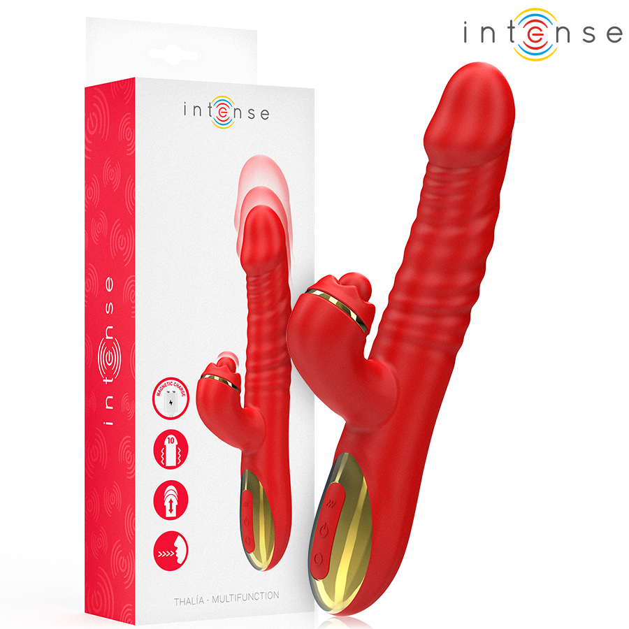 INTENSE - VIBRAZIONE THALIA E SPINTA E ROSSO TAPPING – Vibratori HI-TECH