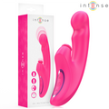 INTENSE - VIBRATORE EMI 13,5 CM MULTIFUNZIONE 3 IN 1 10 VIBRAZIONI ROSA – Vibratori HI-TECH