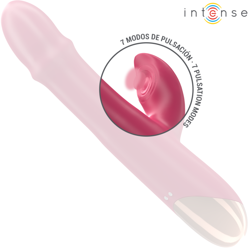 INTENSE - CHLOE VIBRATORE MULTIFUNZIONE 3 IN 1 ROSSO – Vibratori HI-TECH – foto 4