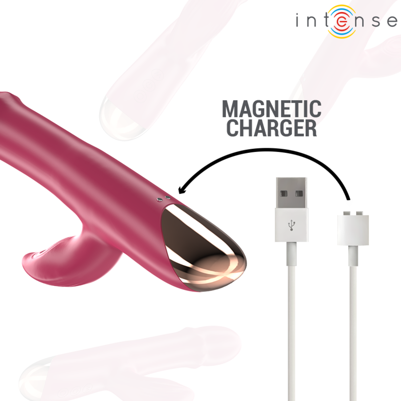 INTENSE - CHLOE VIBRATORE MULTIFUNZIONE 3 IN 1 ROSSO – Vibratori HI-TECH – foto 7