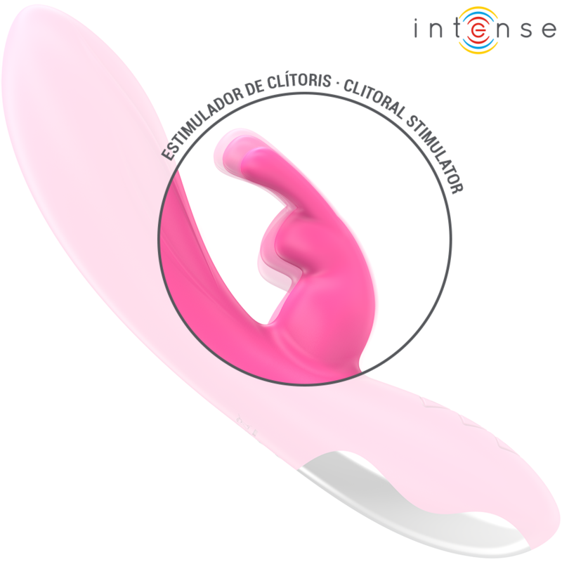 INTENSE - VIBRATORE RANDALL RABBIT 10 VIBRAZIONI ROSA – Vibratori di coniglio – foto 5