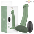 INTENSE - VIBRATORE BECCA CON VENTOSA 10 VIBRAZIONI TELECOMANDO VERDE – Telecomando