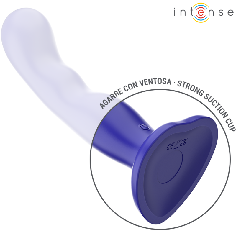 INTENSE - VIBRATORE SHORTY CON VENTOSA TELECOMANDO BLU – Telecomando – foto 6