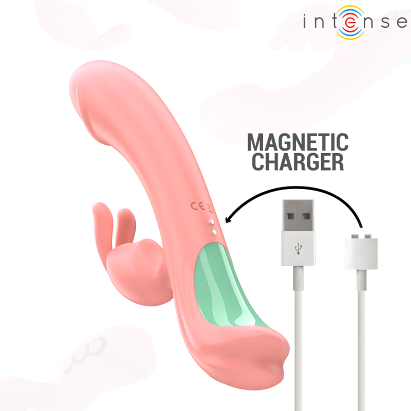 INTENSE - RACHEL RABBIT VIBRATOR 5 VIBRAZIONI ROSA – Vibratori di coniglio – foto 8