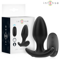 INTENSE - JOEY ANAL PLUG 10 VIBRAZIONI NERO TELECOMANDO – Tappi anali