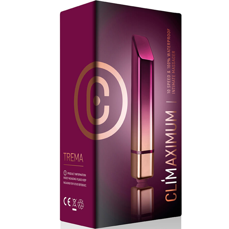 CLIMAXIMUM - VIBRATORE A PROIETTILE CON ROSSETTO TREMA – Proiettili vibranti – foto 3