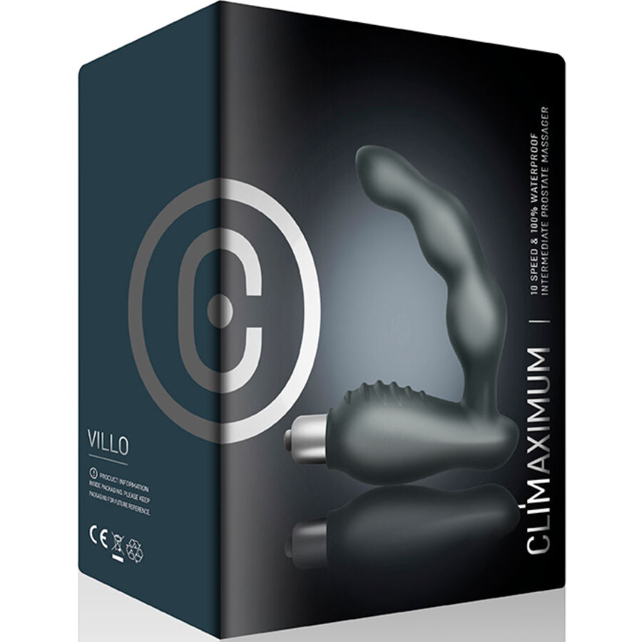 CLIMAXIMUM - VIBRATORE PROSTATICO A GRADINI VILLO – Speciale prostatico – foto 3