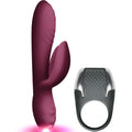 CLIMAXIMUM - LAMOUR KIT VIBRATORE CONIGLIO + ANELLO PER IL PENE A LED – kit Sex Toys
