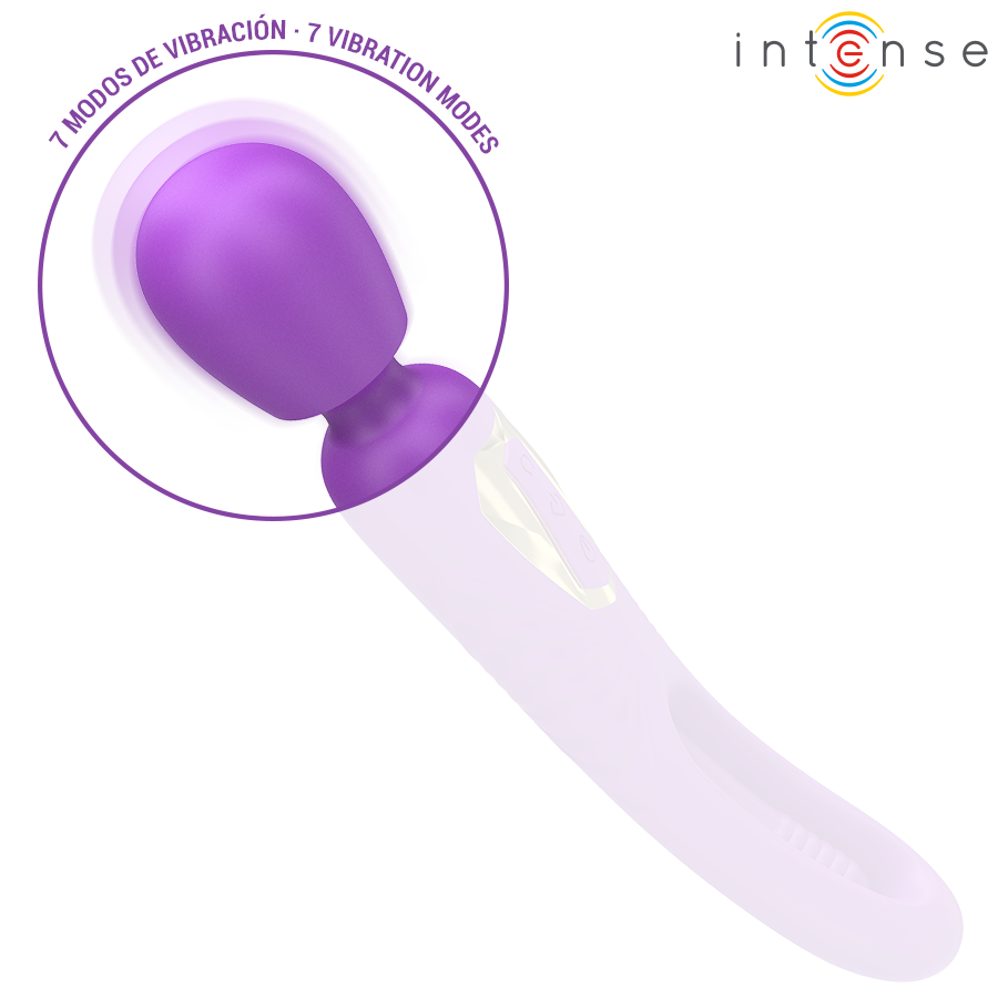 INTENSE - BACCHETTA VIBRANTE CHRISTY CON LINGUA MOBILE – Vibratore WAND – foto 5