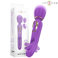 INTENSE - BACCHETTA VIBRANTE CHRISTY CON LINGUA MOBILE – Vibratore WAND