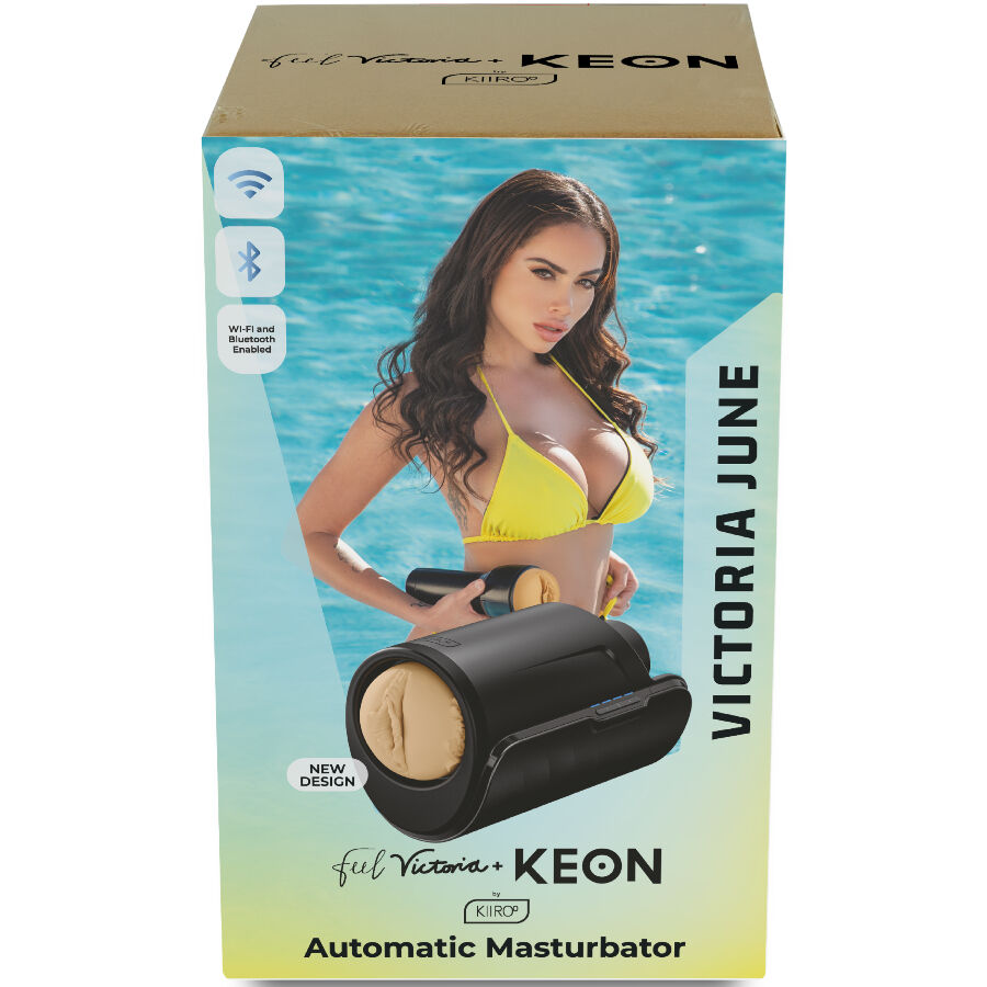 KIIROO - KEON WIFI COMBO VICTORIA JUNE MASTURBATORE AUTOMATICO + FEEL STROKER – Stelle porno vagine
