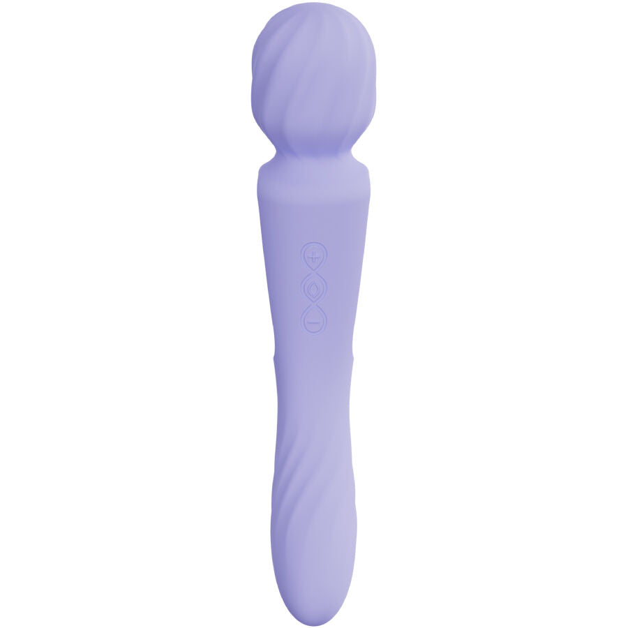 LELO - SWITCH VIBRATOR WANDA DOPPIA STIMOLAZIONE LILLA – Vibratore WAND – foto 6