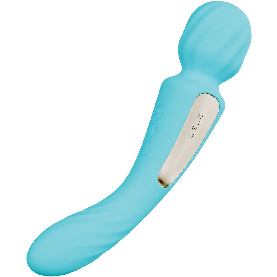 LELO - SWITCH VIBRATOR WANDA DOPPIA STIMOLAZIONE AQUA – Vibratore WAND – foto 2