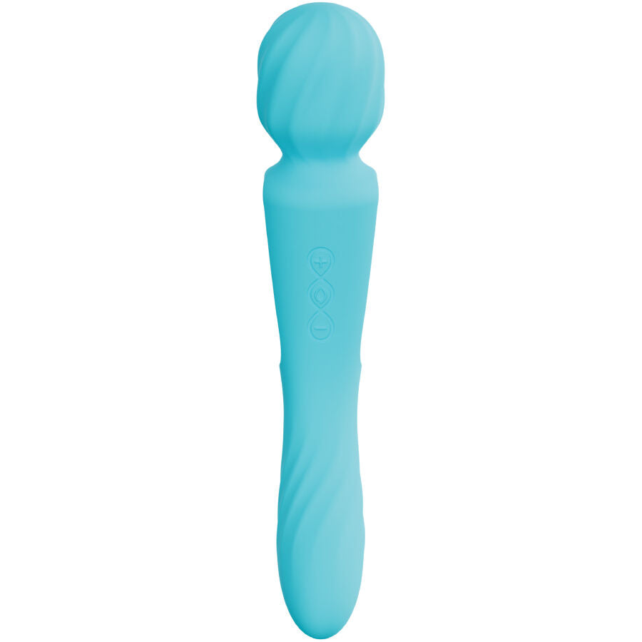 LELO - SWITCH VIBRATOR WANDA DOPPIA STIMOLAZIONE AQUA – Vibratore WAND – foto 6