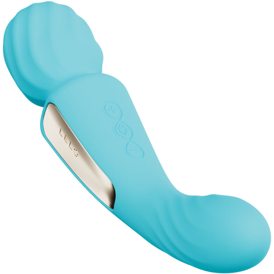 LELO - SWITCH VIBRATOR WANDA DOPPIA STIMOLAZIONE AQUA – Vibratore WAND – foto 4