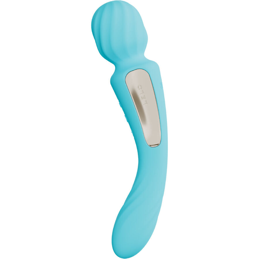 LELO - SWITCH VIBRATOR WANDA DOPPIA STIMOLAZIONE AQUA – Vibratore WAND
