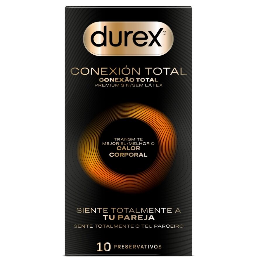 DUREX - TOTAL CONNECTION ULTRA FINE PLUS SENZA LATTICE 10 UNITÀ – Scatole da 4 a 24