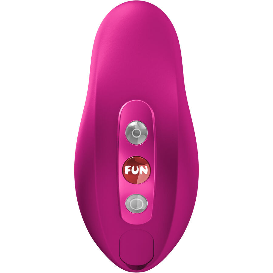 FUN FACTORY - VIBRATORE ALLURE DOUBLE AIR PULSE MAGENTA – Stimolatore d'aria con vibrazione – foto 3