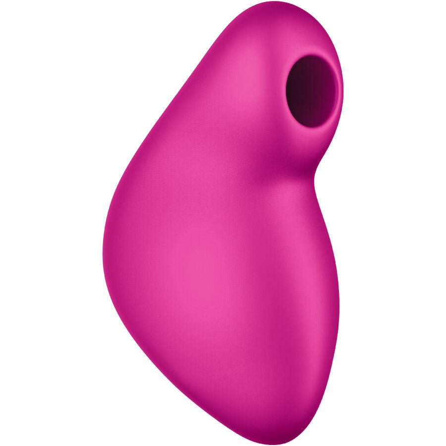 FUN FACTORY - VIBRATORE ALLURE DOUBLE AIR PULSE MAGENTA – Stimolatore d'aria con vibrazione – foto 2