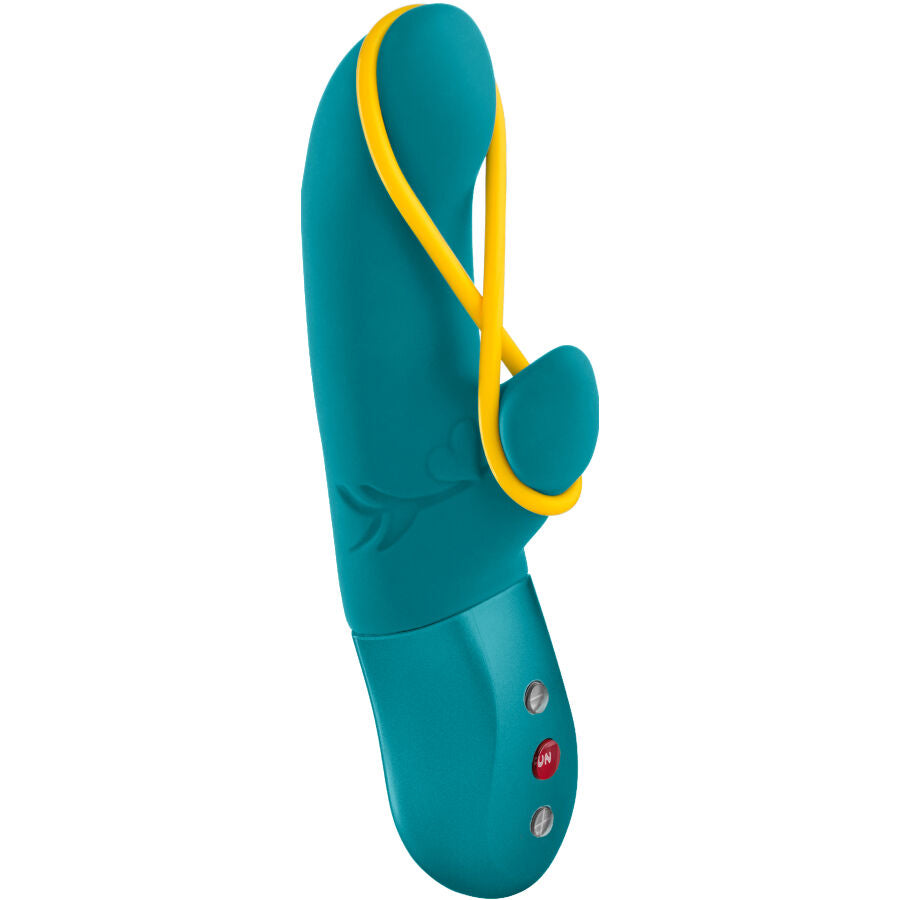 FUN FACTORY - VIBRATORE CONIGLIO AMORINO ACQUAMARINA – Vibratori di coniglio