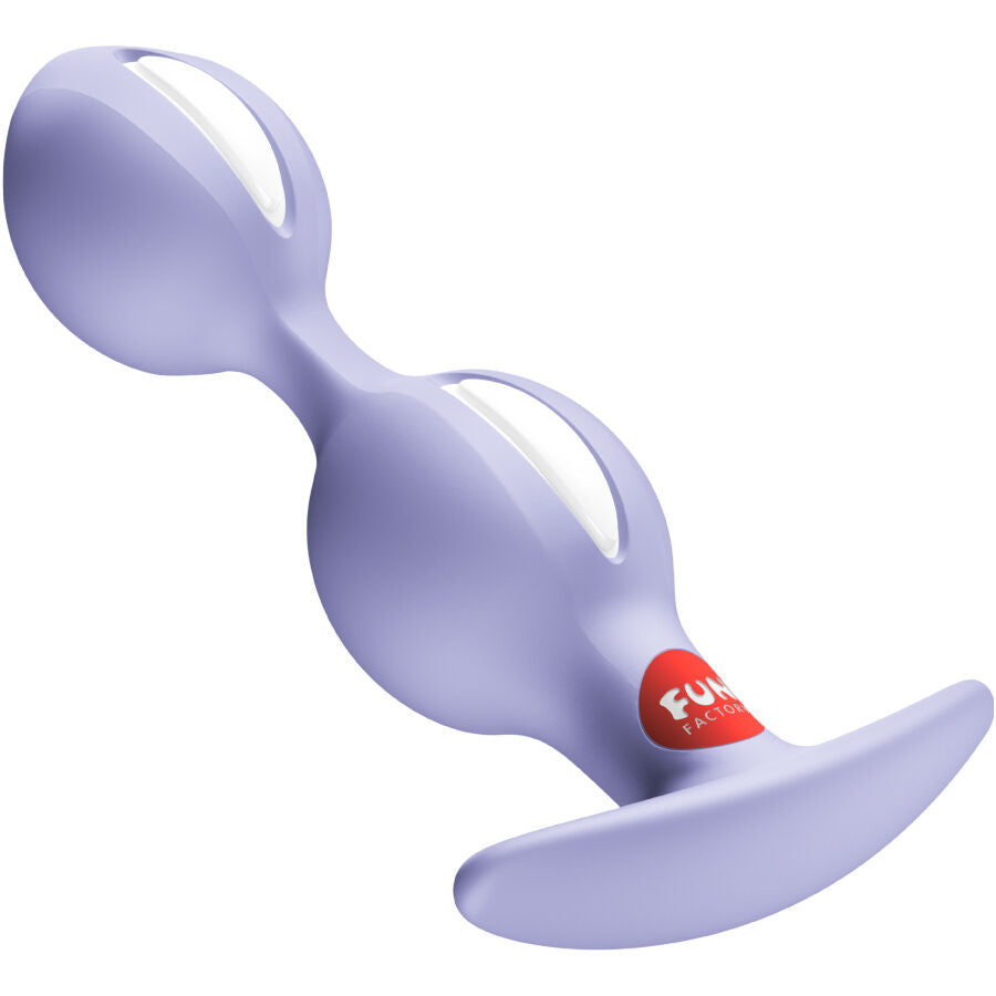 FUN FACTORY - B-BALLS DUO ANAL PLUG VIOLA – Tappi anali – foto 2