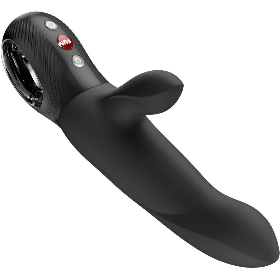 FUN FACTORY - PULSATORI BI STRONIC ARC THRUSTING RABBIT NERI – Vibratori di coniglio – foto 2